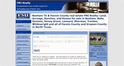 Desktop Screenshot of fmirealty.com